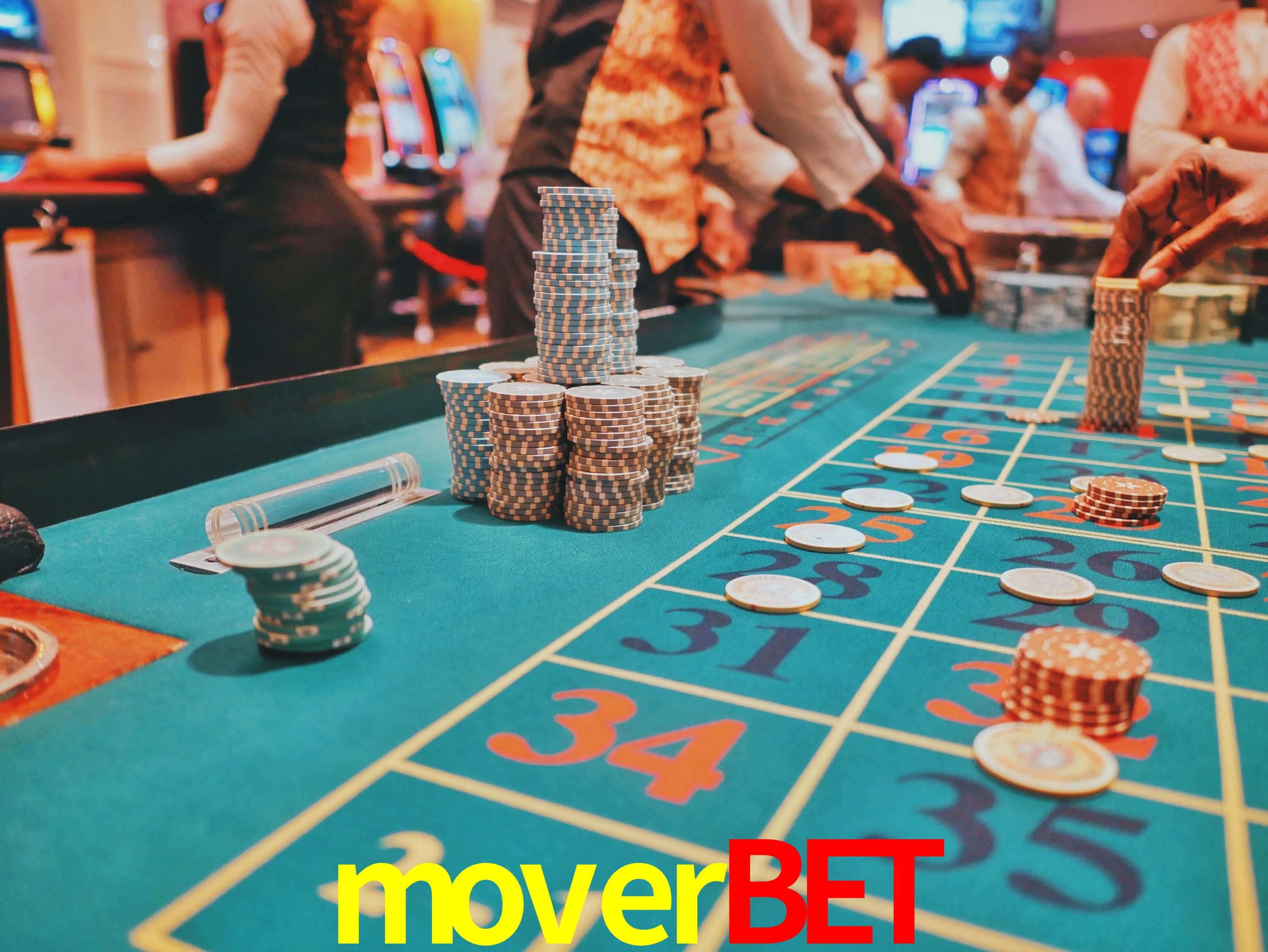 Mesa de Blackjack moverbet
